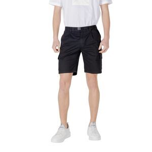 Hugo Boss Black Cotton Bermuda Men's Shorts